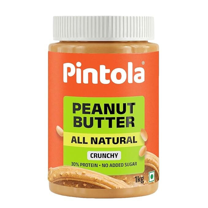 Pintola All Natural Peanut Butter (Crunchy, 1kg)
