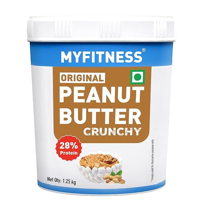 MyFitness Peanut Butter (Crunchy, 1.25kg)