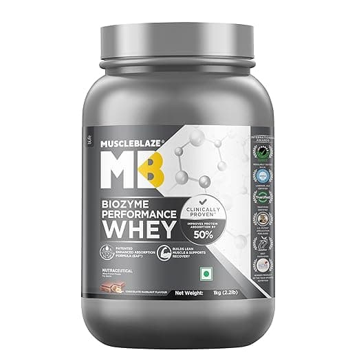 MuscleBlaze Biozyme Performance Whey — Chocolate Hazelnut
